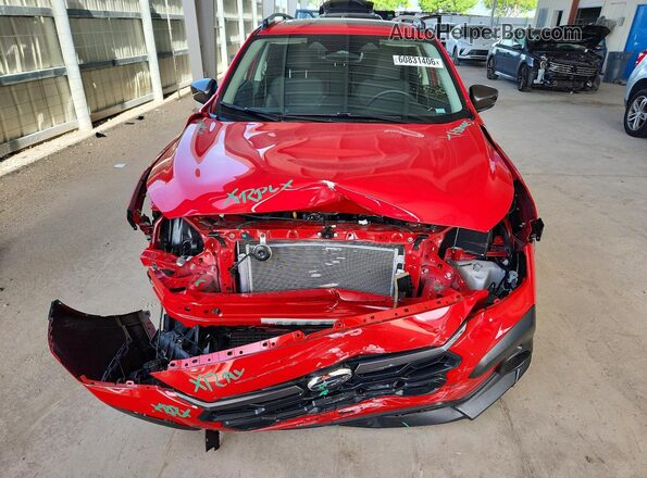 JF2GUHDCXS8346214 2025 SUBARU CROSSTREK Red Դիմացի տեսք