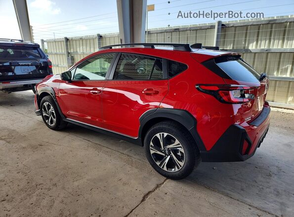 JF2GUHDCXS8346214 2025 SUBARU CROSSTREK Red Հետևի ձախ
