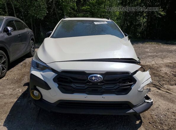 JF2GUHFCXS8339471 2025 SUBARU CROSSTREK White წინა ხედი