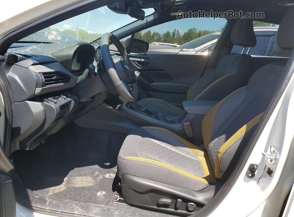 JF2GUHFCXS8339471 2025 SUBARU CROSSTREK White წინა სალონის ხედი