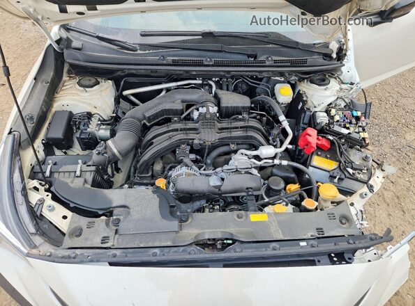 JF2GUHFCXS8339471 2025 SUBARU CROSSTREK White უკანა სალონის ხედი