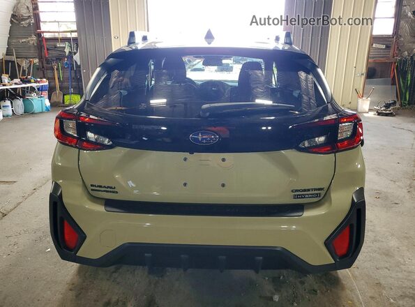 JF2GUSGD6T8230978 2026 SUBARU CROSSTREK Beige Հետևի տեսք