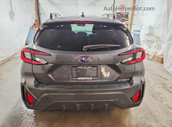 JF2GUSND0T8233863 2026 SUBARU CROSSTREK Charcoal Vista trasera