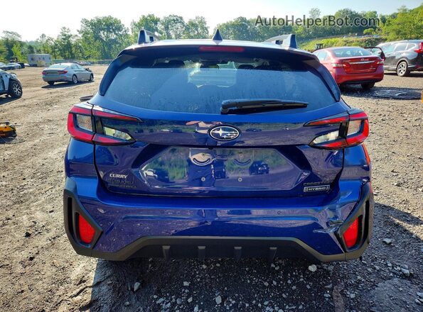 JF2GUSND1T8224489 2026 SUBARU CROSSTREK Blue Հետևի տեսք