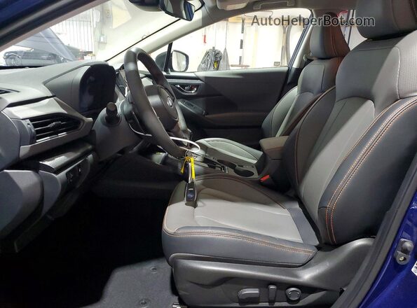 JF2GUSND2T8233377 2026 SUBARU CROSSTREK Синий Вид салона спереди