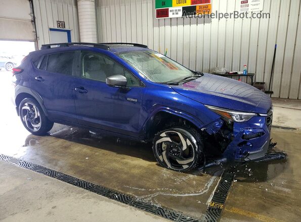 JF2GUSND2T8233377 2026 SUBARU CROSSTREK Синий Передняя правая четверть