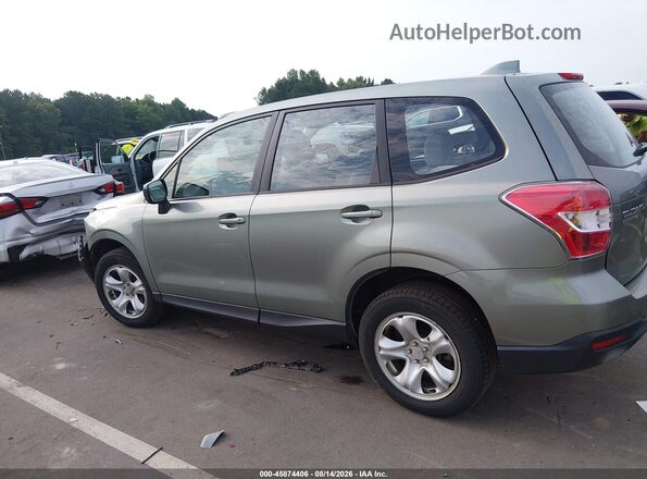 JF2SJAAC1GG467113 2016 SUBARU FORESTER Green სალონის 360-გრადუსიანი ხედი