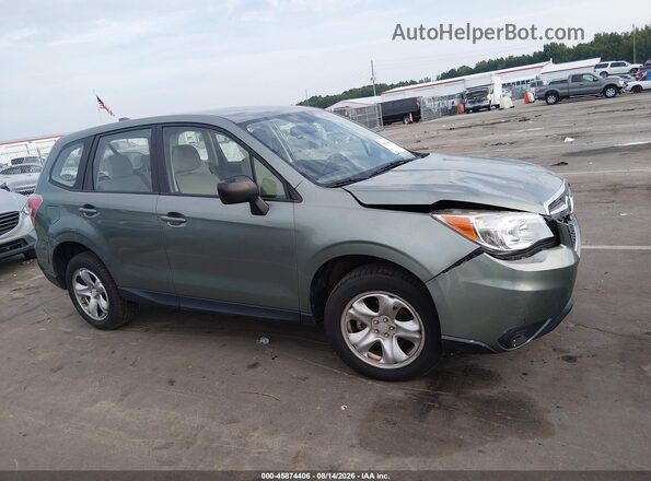 JF2SJAAC1GG467113 2016 SUBARU FORESTER Green უკანა სალონის ხედი
