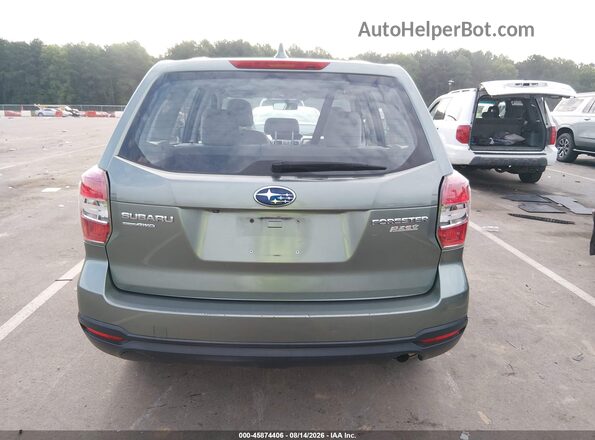 JF2SJAAC1GG467113 2016 SUBARU FORESTER Green 