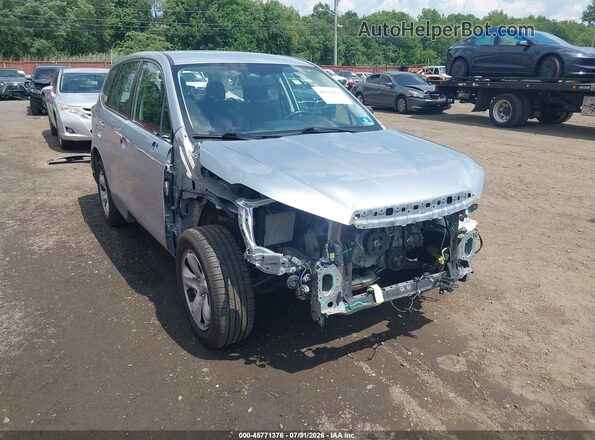 JF2SJAAC4JG607677 2018 SUBARU FORESTER Silver 
