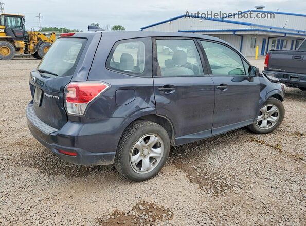 JF2SJAAC5JG614279 2018 SUBARU FORESTER Gray Задня права чверть