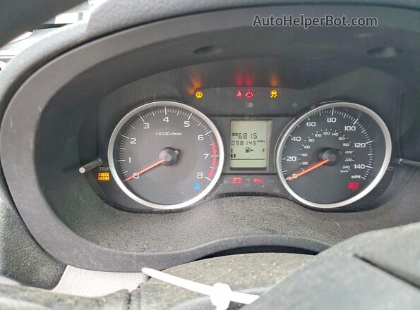 JF2SJAAC5JG614279 2018 SUBARU FORESTER Gray Вид щитка приладів