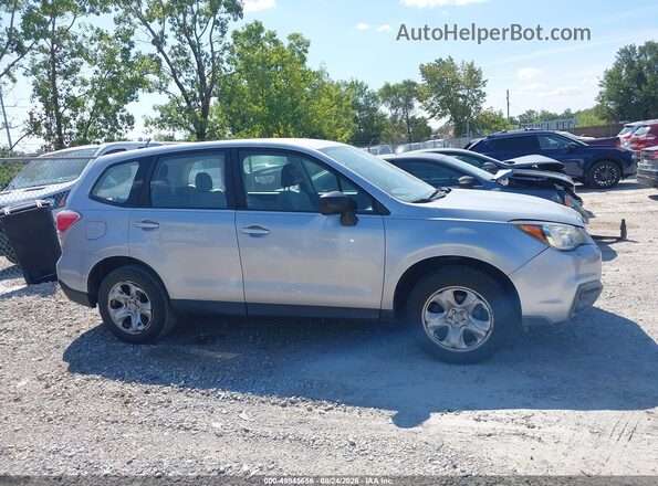 JF2SJAAC7HG538834 2017 SUBARU FORESTER Серебряный Вид задней части салона