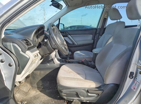 JF2SJAAC7JG443843 2018 SUBARU FORESTER Silver Սալոնի դիմացի տեսք