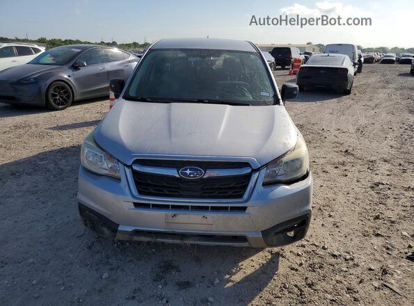 JF2SJAAC7JG443843 2018 SUBARU FORESTER Silver Դիմացի տեսք