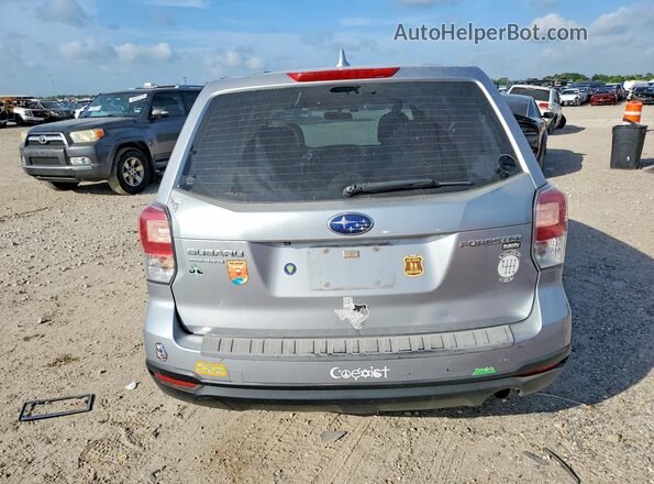 JF2SJAAC7JG443843 2018 SUBARU FORESTER Silver Հետևի տեսք
