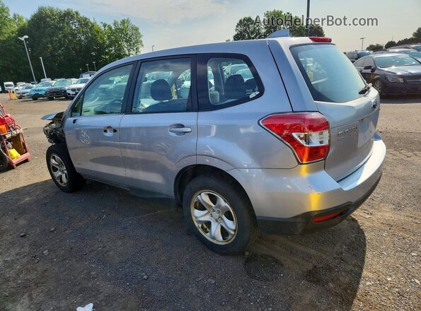 JF2SJAACXGG405886 2016 SUBARU FORESTER Silver Tył lewy