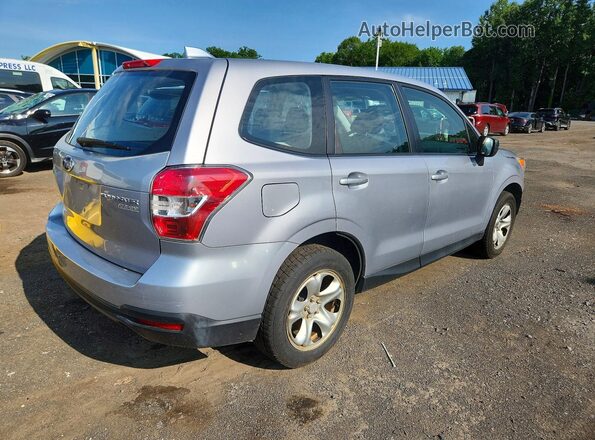 JF2SJAACXGG405886 2016 SUBARU FORESTER Silver Tył prawy