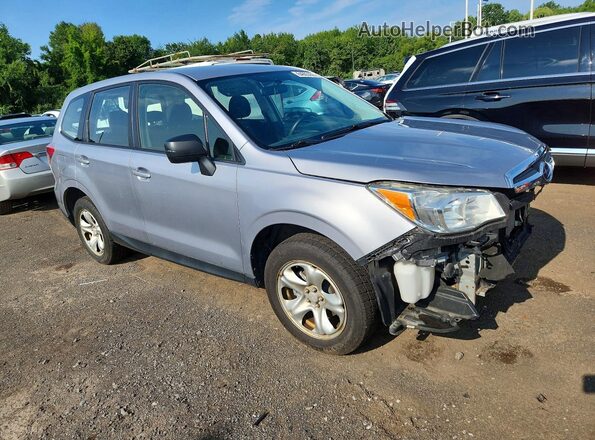 JF2SJAACXGG405886 2016 SUBARU FORESTER Silver Przód prawy