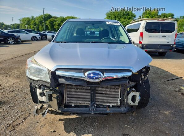 JF2SJAACXGG405886 2016 SUBARU FORESTER Silver Widok z przodu