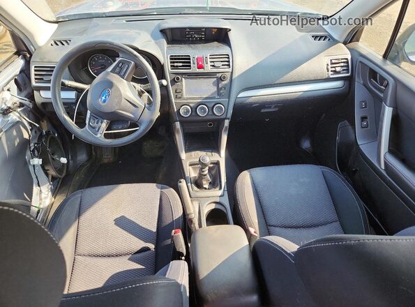 JF2SJAACXGG405886 2016 SUBARU FORESTER Silver Widok deski rozdzielczej