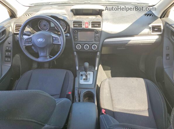 JF2SJABC0GH468097 2016 SUBARU FORESTER Black Dashboard view