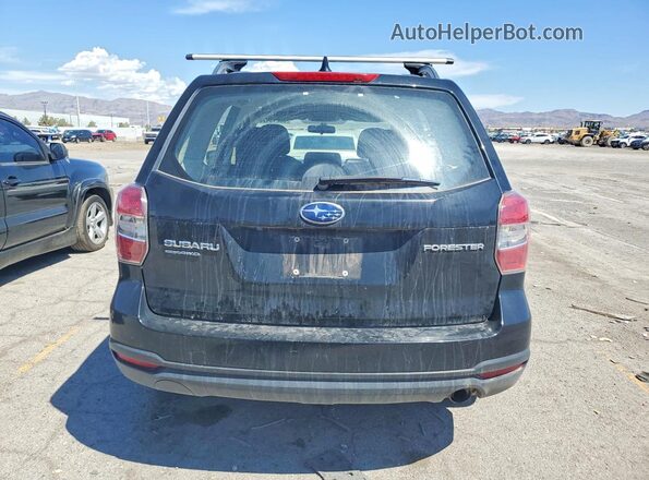 JF2SJABC0GH468097 2016 SUBARU FORESTER Black Rear view