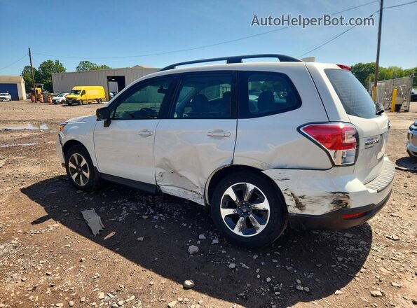 JF2SJABC0HH453889 2017 SUBARU FORESTER White Հետևի ձախ
