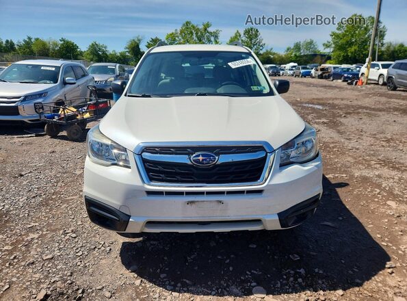 JF2SJABC0HH453889 2017 SUBARU FORESTER White Դիմացի տեսք