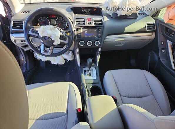 JF2SJABC0HH576642 2017 SUBARU FORESTER Угольный Вид панели приборов