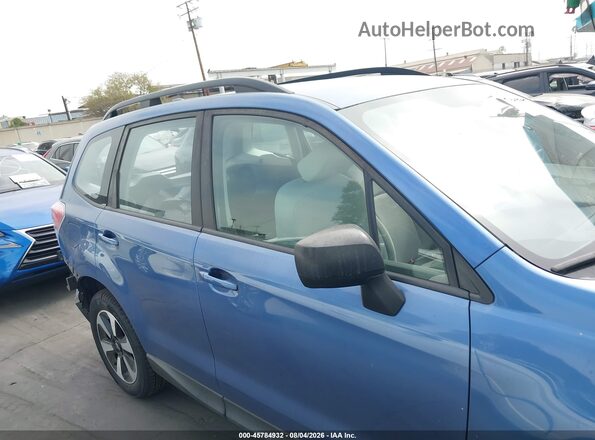 JF2SJABC0JH581202 2018 SUBARU FORESTER Blue სალონის 360-გრადუსიანი ხედი