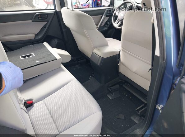 JF2SJABC0JH581202 2018 SUBARU FORESTER Blue VIN კოდის სტიკერის ხედი