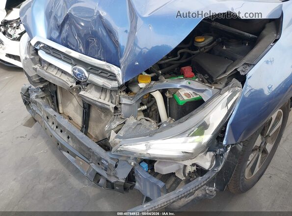 JF2SJABC0JH581202 2018 SUBARU FORESTER Blue წინა ხედი