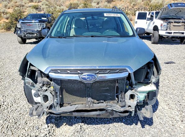 JF2SJABC0JH616790 2018 SUBARU FORESTER Green Դիմացի տեսք