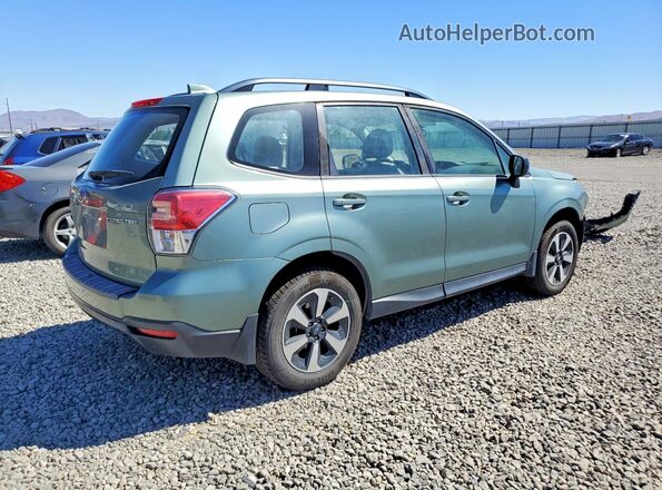 JF2SJABC0JH616790 2018 SUBARU FORESTER Green Հետևի աջ