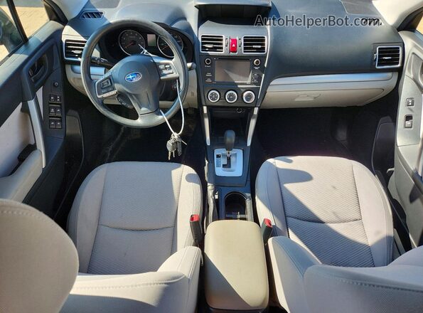 JF2SJABC1GH480646 2016 SUBARU FORESTER Blue Առջևի վահանակի տեսք