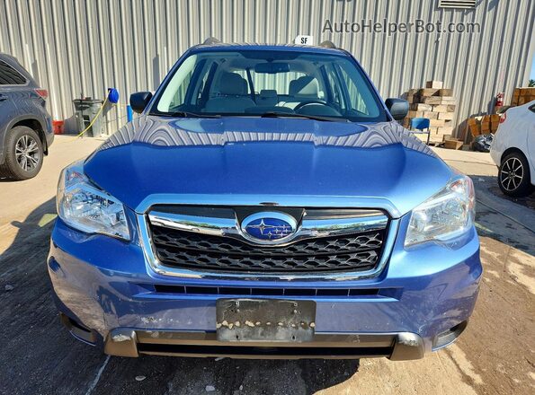 JF2SJABC1GH480646 2016 SUBARU FORESTER Blue Դիմացի տեսք