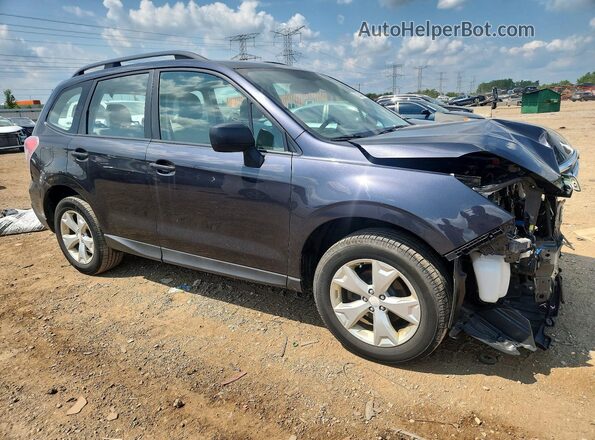 JF2SJABC1GH497950 2016 SUBARU FORESTER Charcoal Передня права чверть