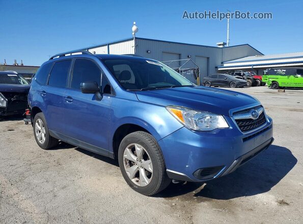 JF2SJABC1GH537153 2016 SUBARU FORESTER Blue Առջևի աջ