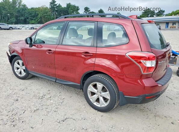 JF2SJABC1GH557855 2016 SUBARU FORESTER Red Trasero izquierdo