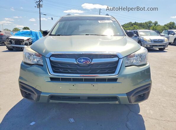JF2SJABC1HH462004 2017 SUBARU FORESTER Зеленый Вид спереди