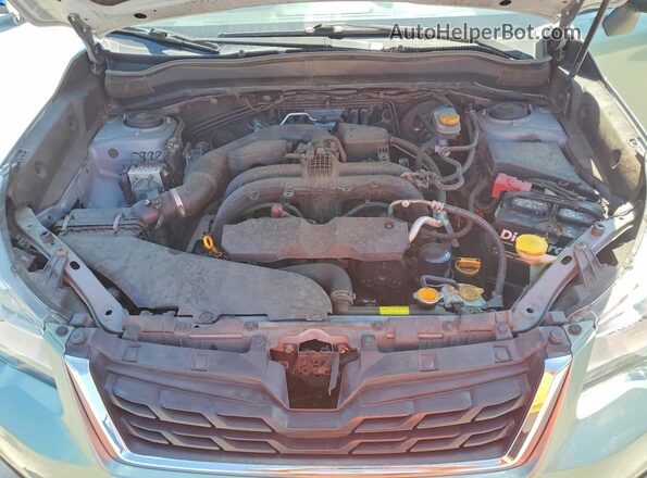 JF2SJABC1HH462004 2017 SUBARU FORESTER Зеленый Вид подкапотного пространства