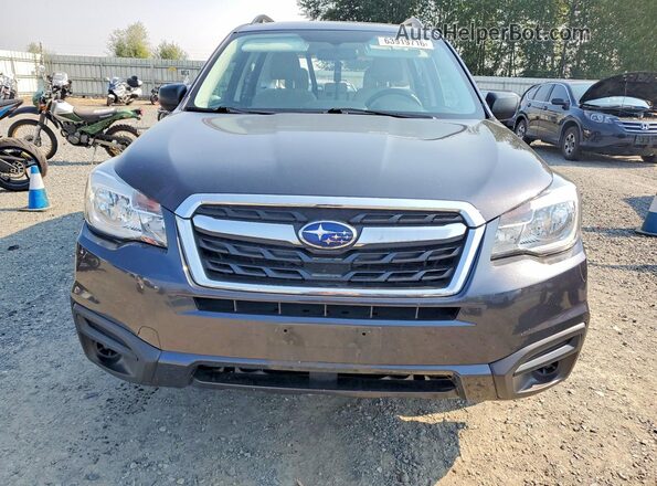 JF2SJABC1HH804132 2017 SUBARU FORESTER Black Դիմացի տեսք