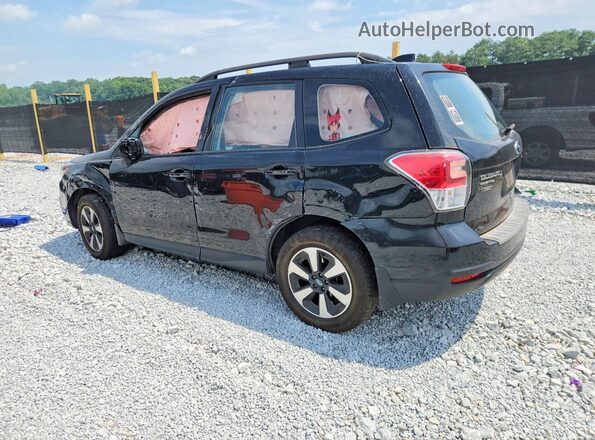 JF2SJABC1JH403850 2018 SUBARU FORESTER Black Tył lewy