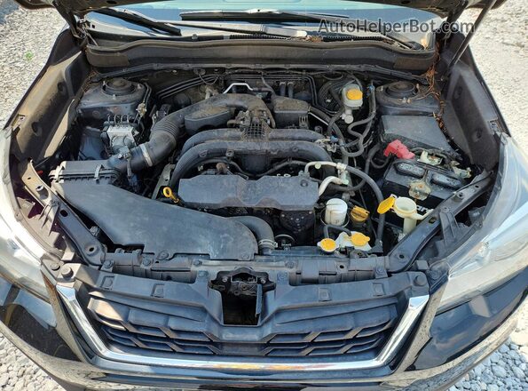 JF2SJABC1JH403850 2018 SUBARU FORESTER Black Widok wnętrza z tyłu