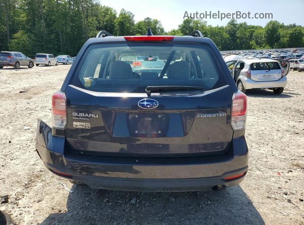 JF2SJABC1JH563033 2018 SUBARU FORESTER Gray Rear view
