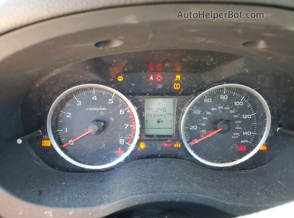 JF2SJABC1JH563033 2018 SUBARU FORESTER Gray Instrument cluster view