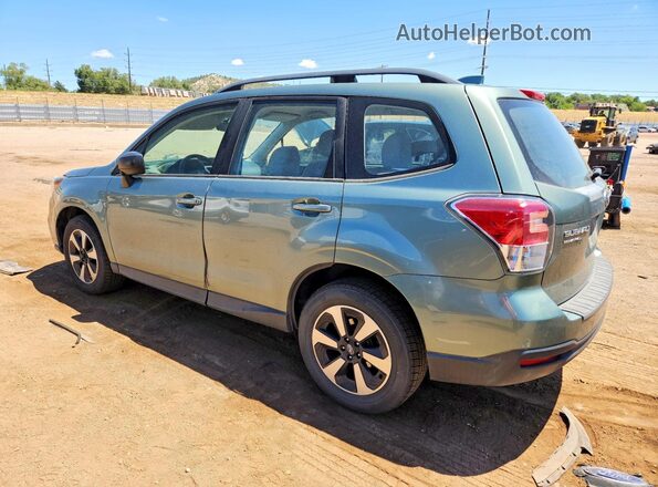 JF2SJABC2HH402071 2017 SUBARU FORESTER Green Задня ліва чверть
