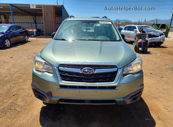JF2SJABC2HH402071 2017 SUBARU FORESTER Green Вид спереду