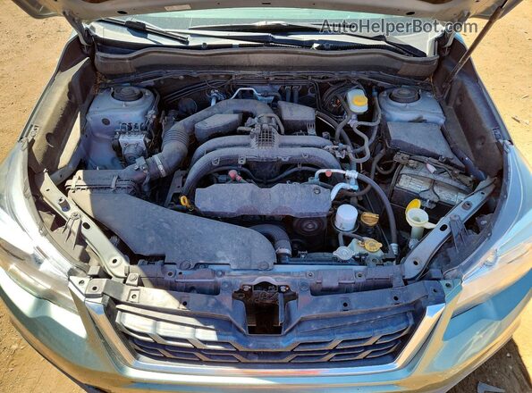 JF2SJABC2HH402071 2017 SUBARU FORESTER Green Вид підкапотного простору